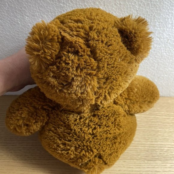 Toys R Us Brown Bear Plush TRU Animal Alley Stuffed Animal Chubby Teddy Toy 12” - Picture 3 of 8